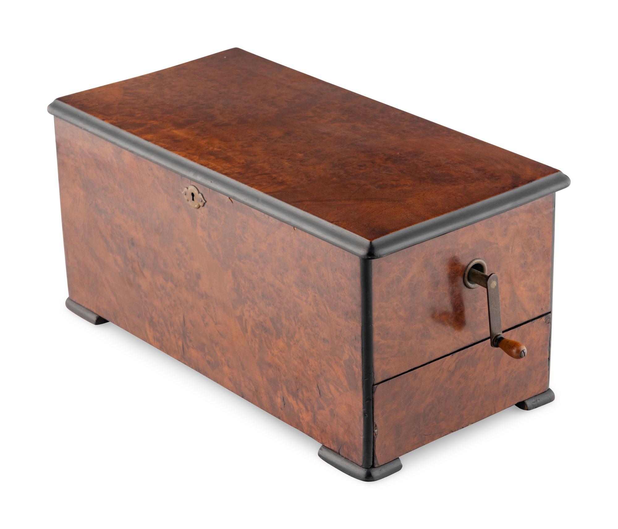 An Interchangeable Cylinder Music Box