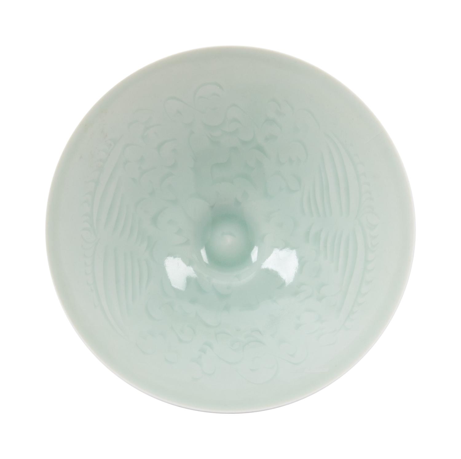 A Chinese Qingbai Glazed Porcelain Bowl