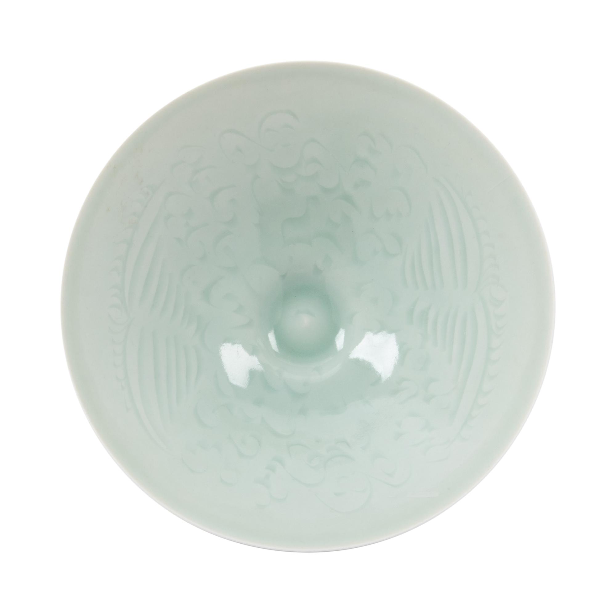 A Chinese Qingbai Glazed Porcelain Bowl