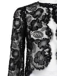 Yves Saint Laurent Haute Couture Lace Cardigan, 1980-90s