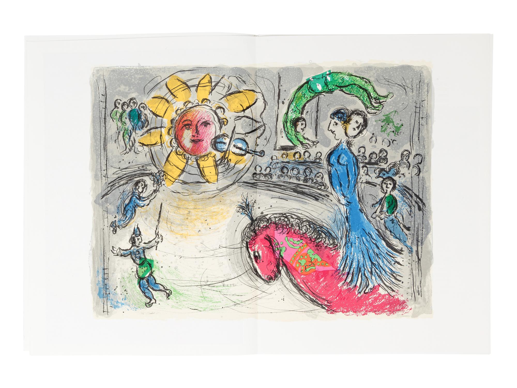 [ARTISTS BOOKS] -- [DERRIÈRE LE MIROIR - CHAGALL]. A group of 4 Marc Chagall (1887-1985) issues, comprising: