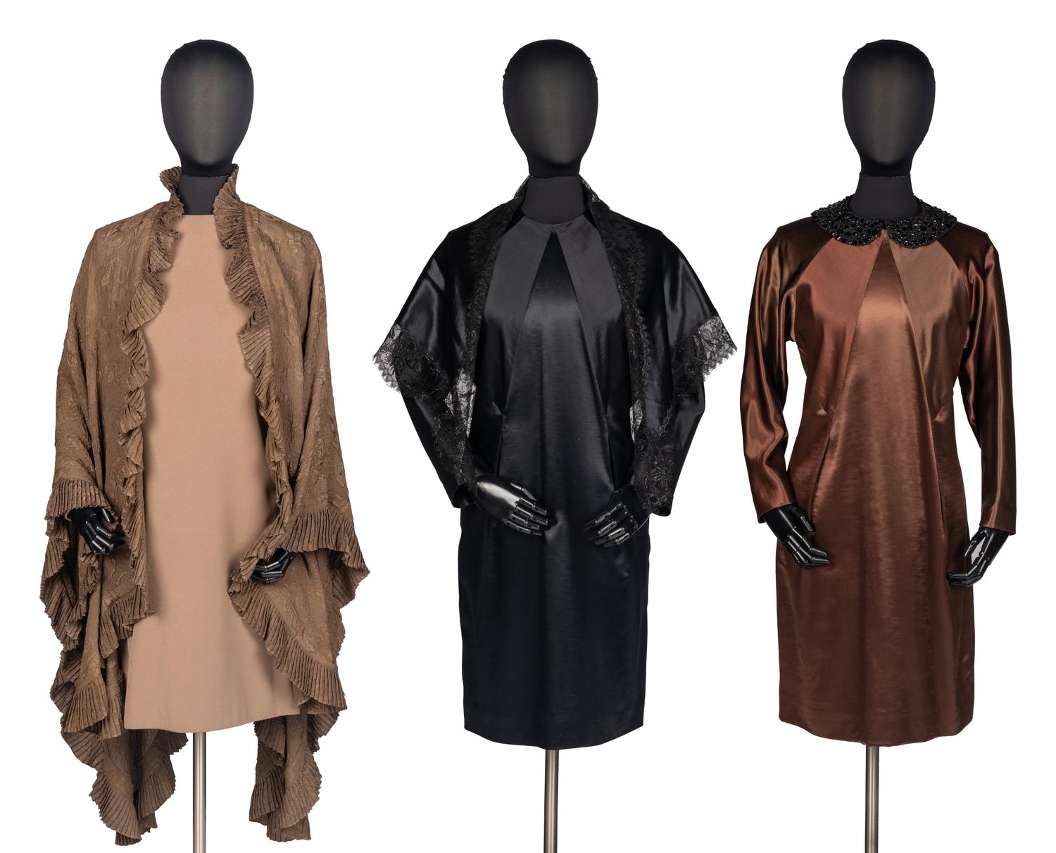 Three Dresses and Three Accessories by Geoffrey Beene