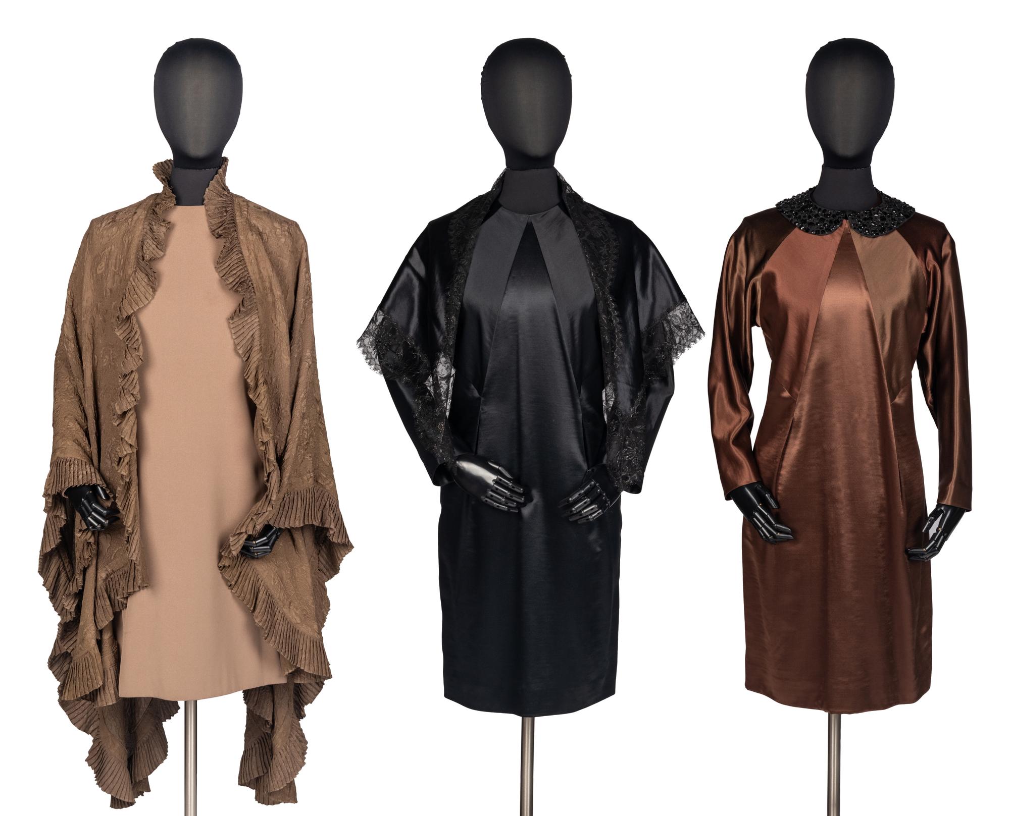 Three Dresses and Three Accessories by Geoffrey Beene