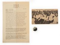 [KING, Martin Luther, Jr. (1929-1968)]. A group of pamphlets, flyers, and other ephemera related to the SCLC and King.