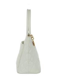 Chanel White Medallion Tote