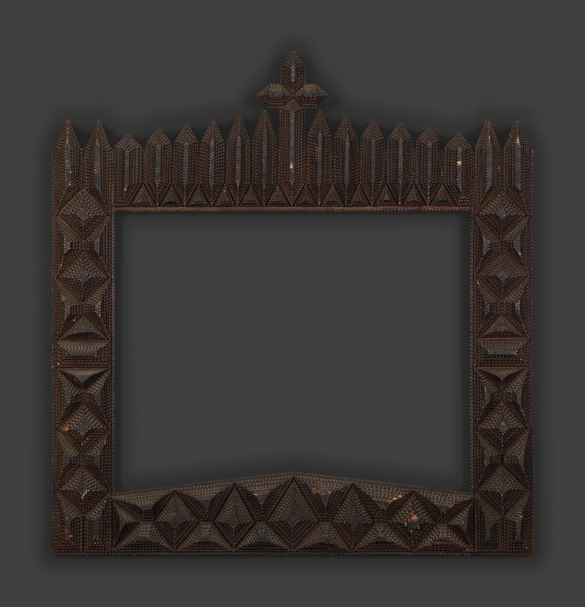 Four Tramp Art Frames