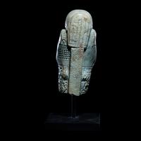 An Egyptian Faience Ushabti for Wah-Ib-Re-Sa-Neith