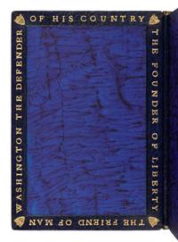 [MONASTERY HILL BINDING - ZUFFANT, Joseph, binder]. LOSSING, Benson John (1813-1891). The Home of Washington and its Associations . New York: W. A. Townsend, 1866.