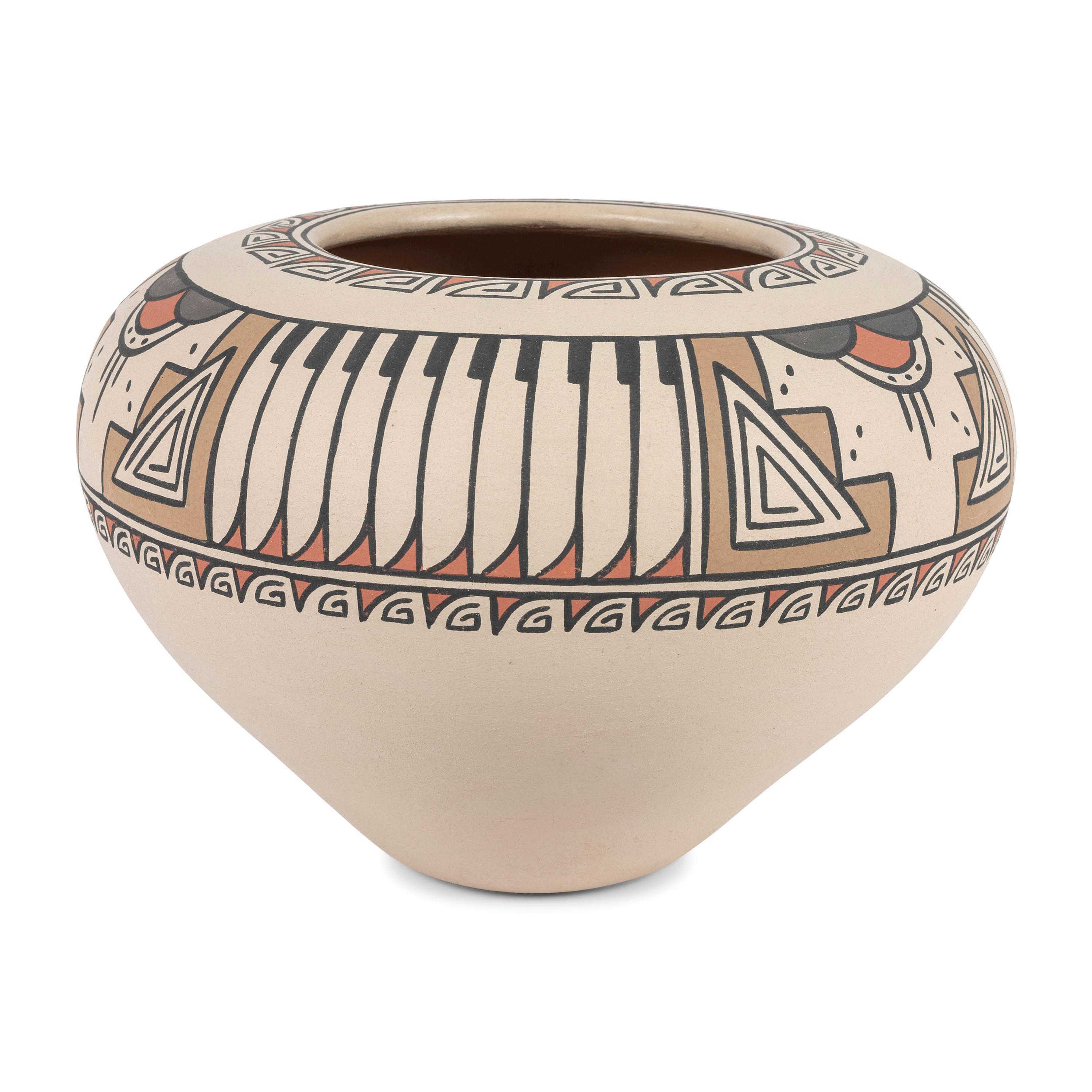 Polychrome Pottery Jar