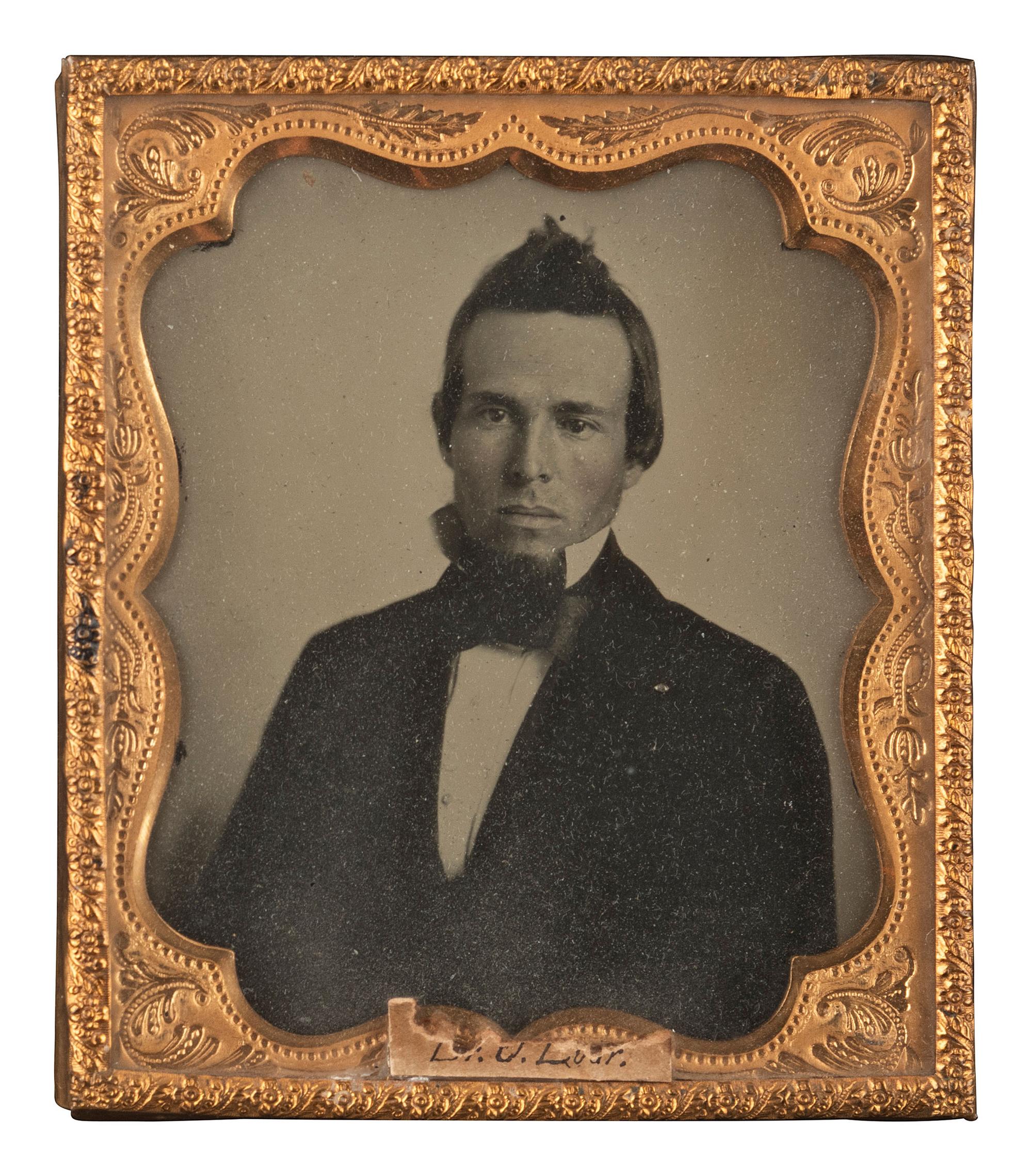 [EARLY PHOTOGRAPHY]. 22 hard images of men with facial hair and/or interesting hairstyles.