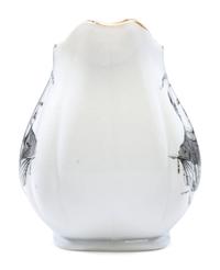A 'Cleveland and Stevenson' Porcelain Jugate Campaign Pitcher