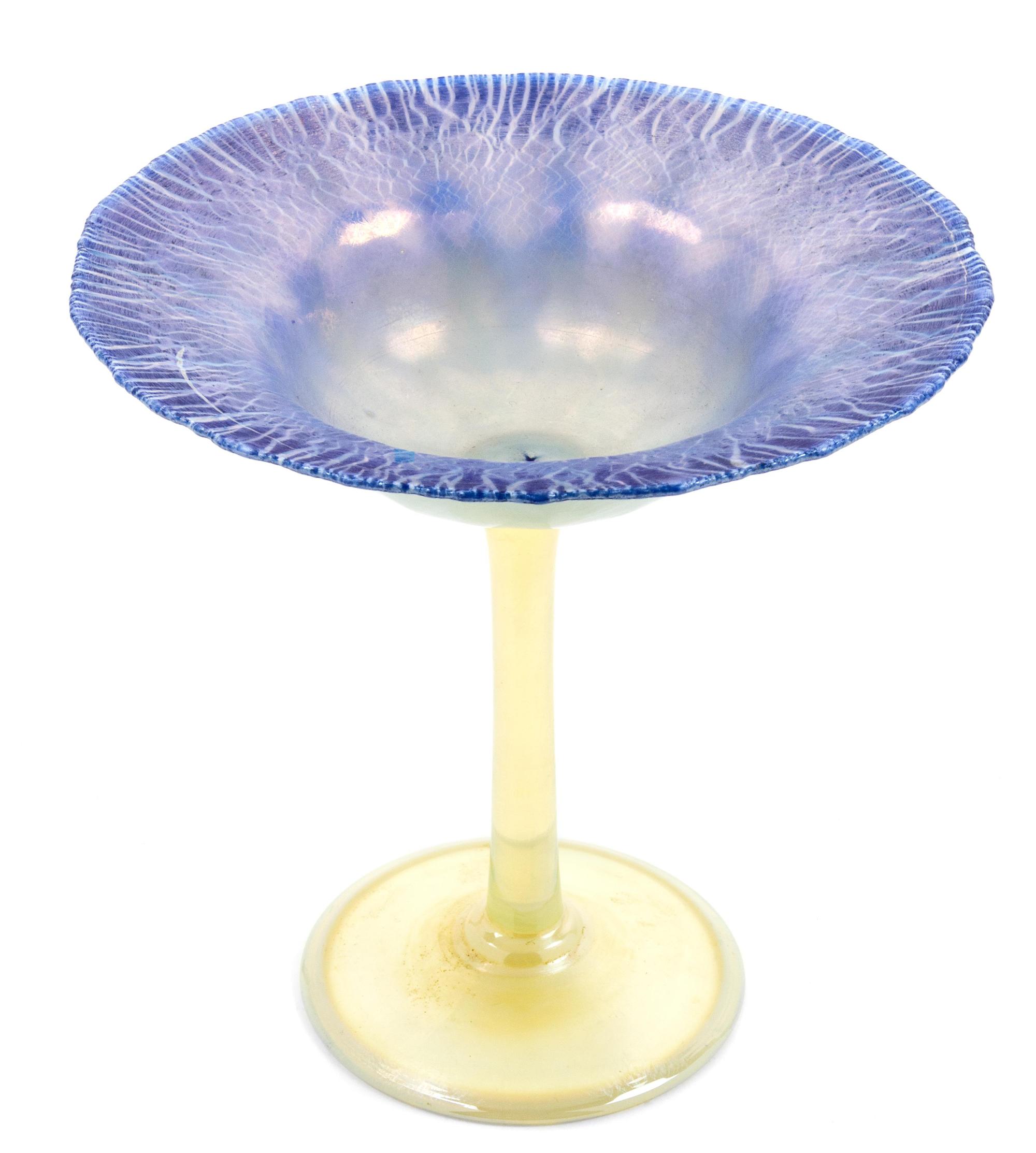 An American Art Glass Compote