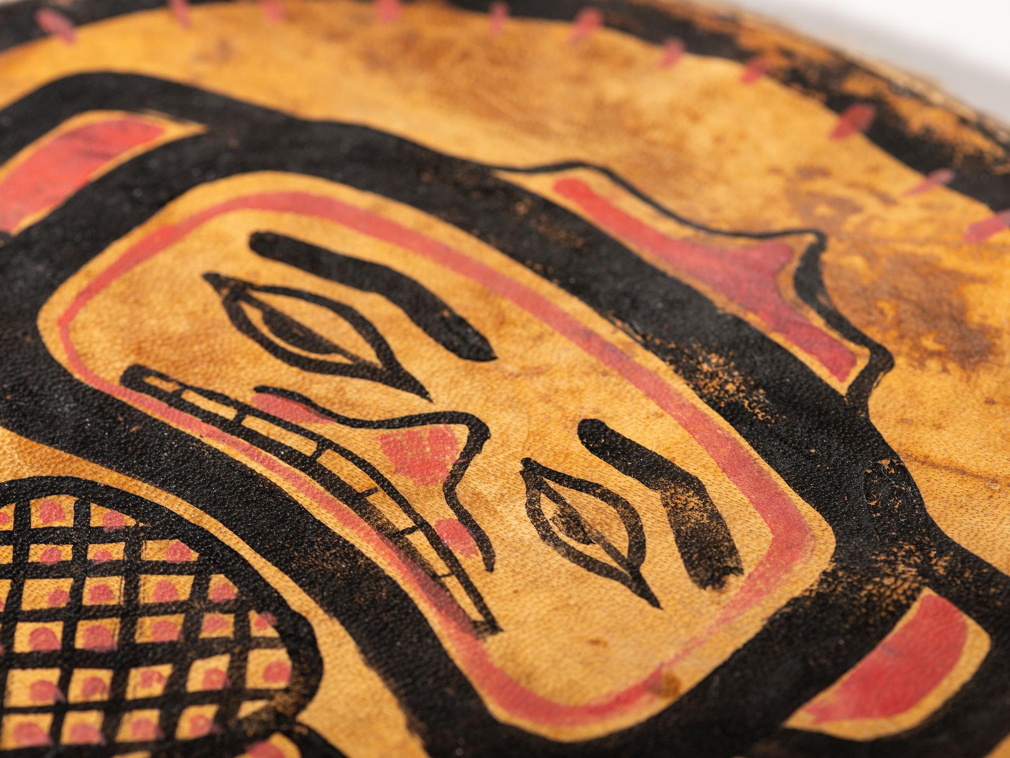 Haida Painted Drum