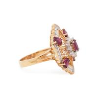 RUBY AND DIAMOND RING