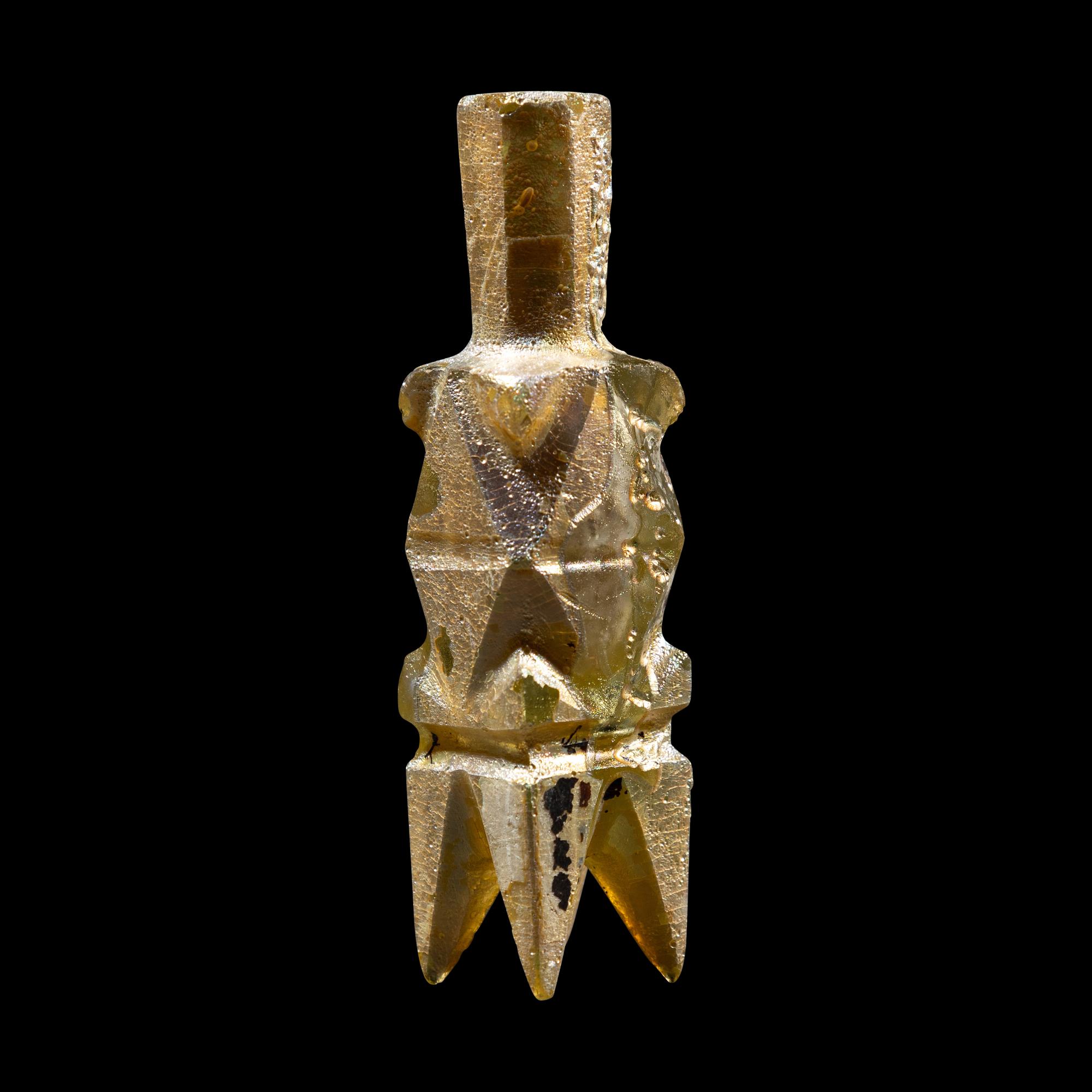 An Islamic Glass Molar Flask