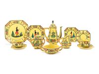 A Quimper Faience Dinner Service