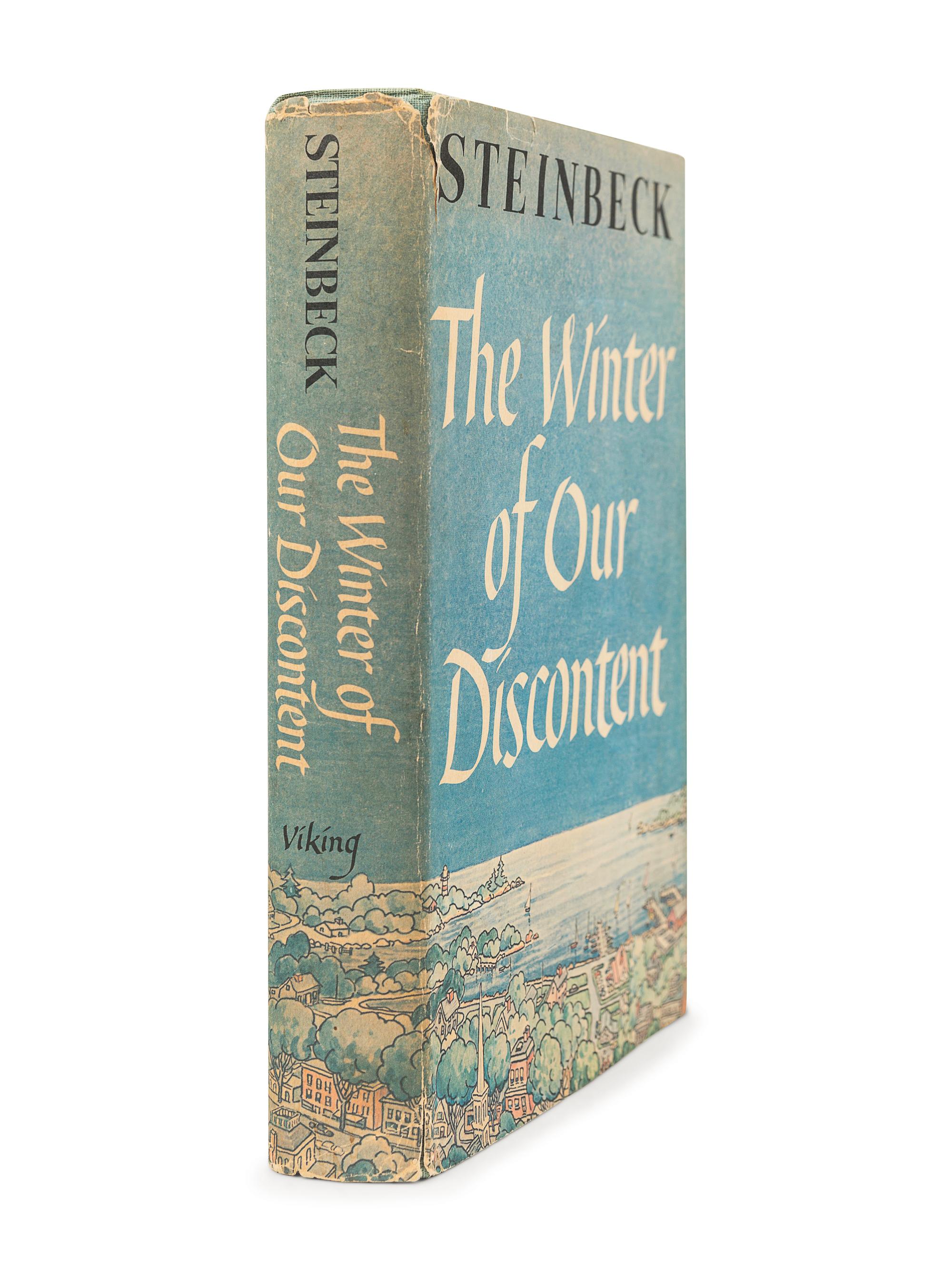 STEINBECK, John (1902-1968). A group of 3 works, comprising: