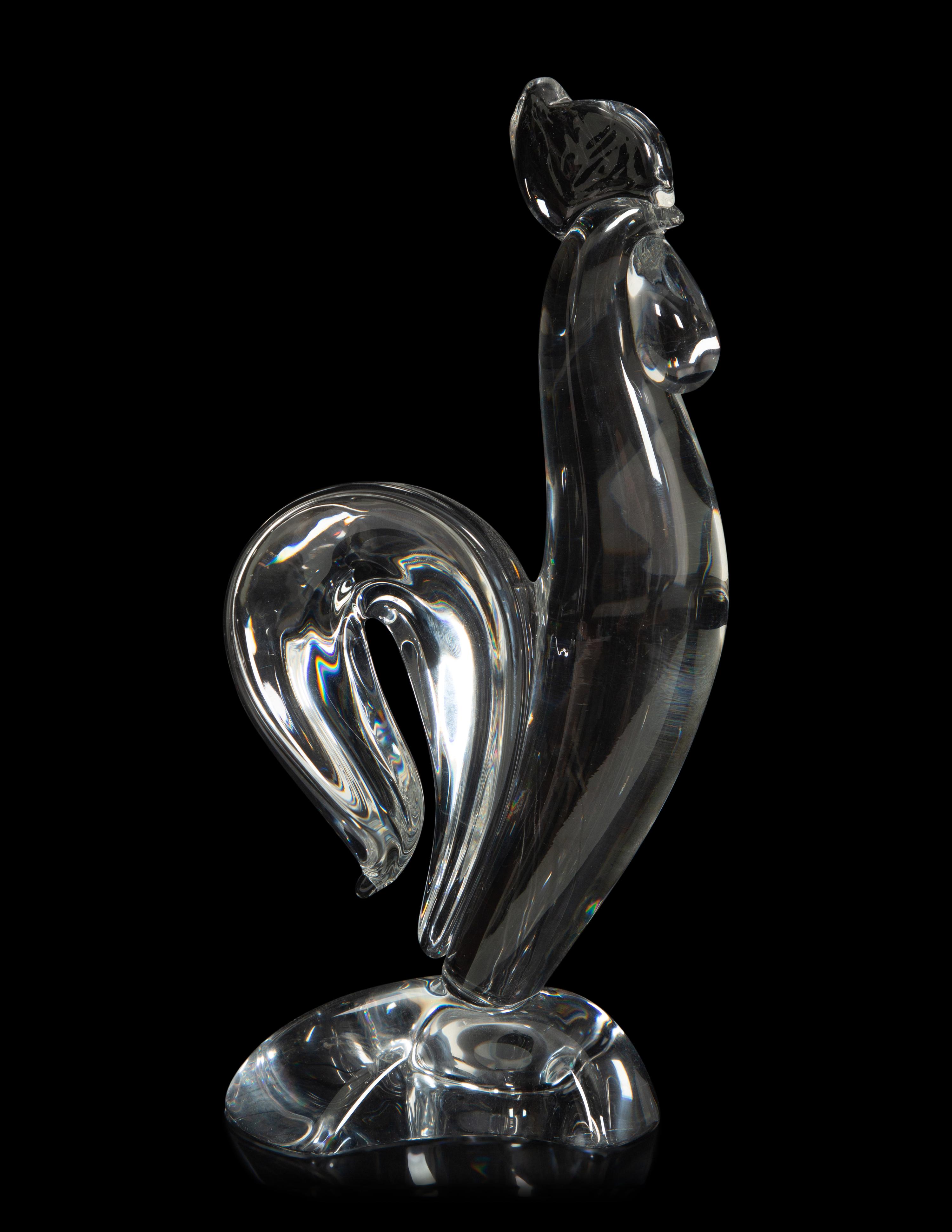 Four Steuben Glass Animal Figures
