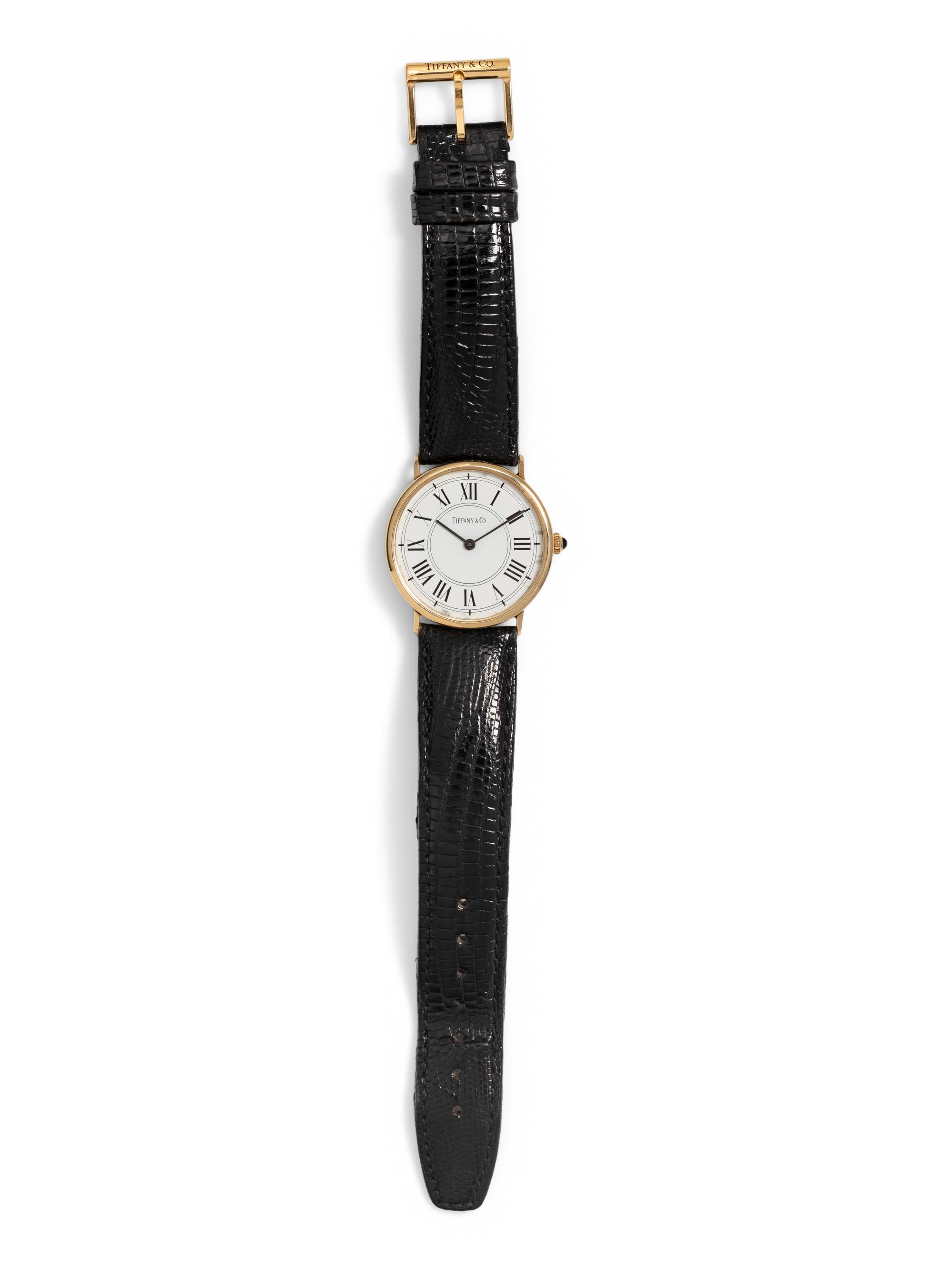 TIFFANY & CO., 14K YELLOW GOLD WATCH