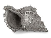 A Collection of Silvered Cast Metal Seashells