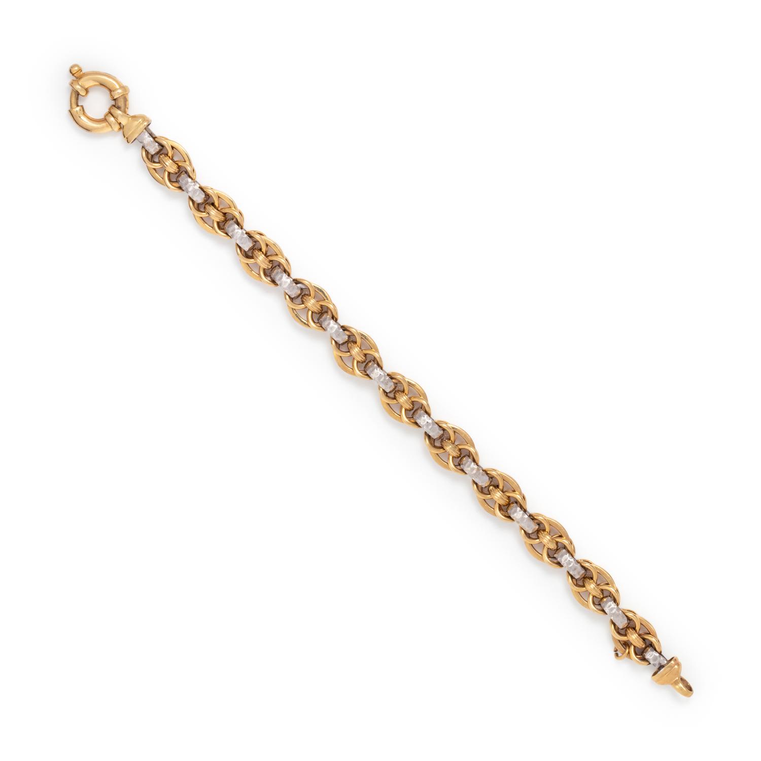 BICOLOR GOLD BRACELET