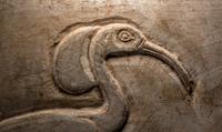 An Egyptian Limestone Wall Fragment