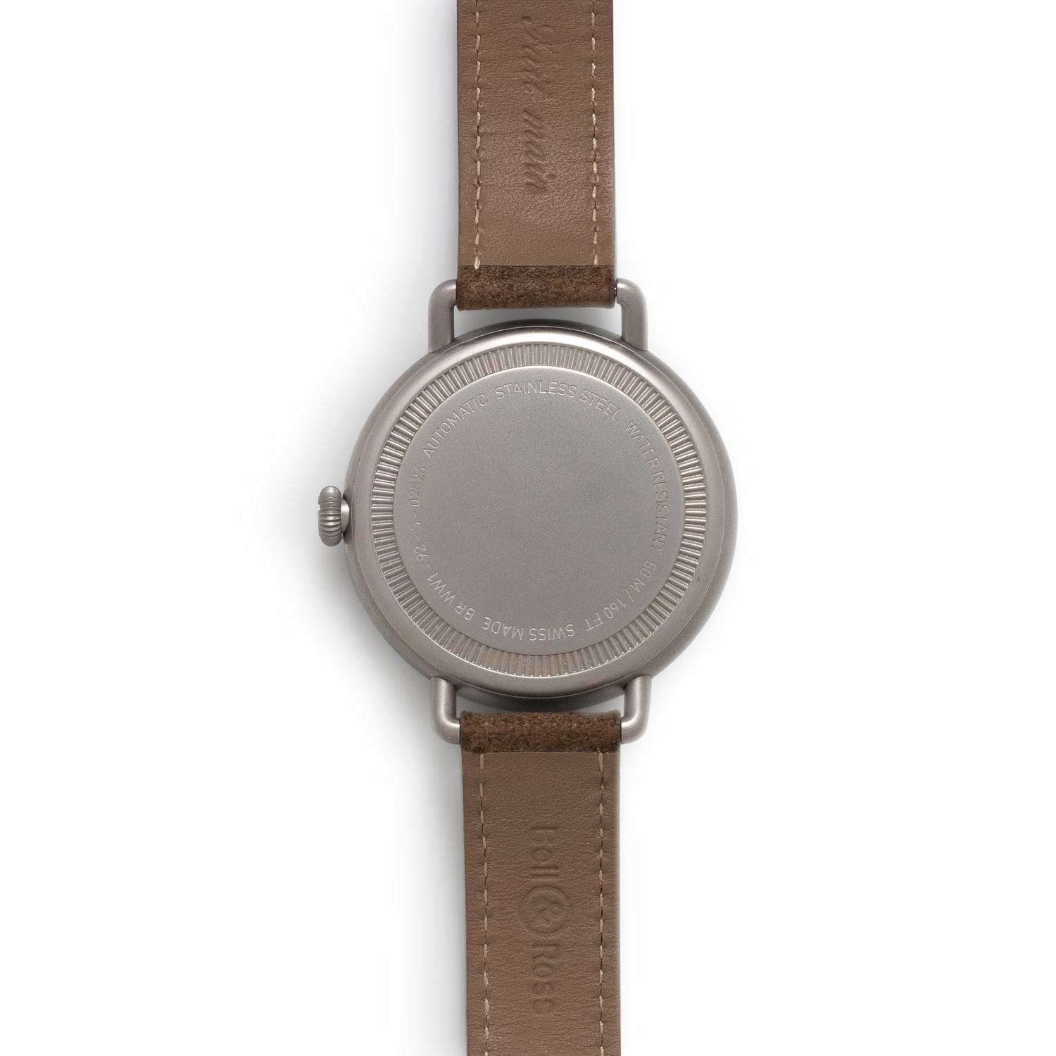 BELL & ROSS, BR WW1-92 STAINLESS STEEL WATCH