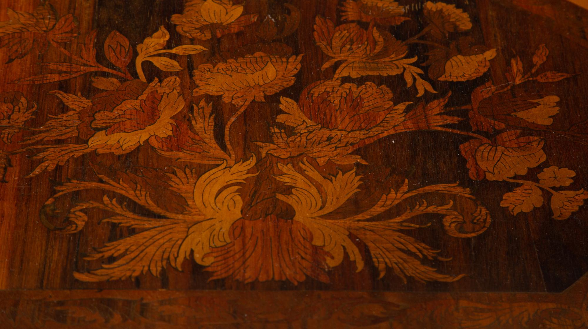 A Dutch Marquetry Center Table
