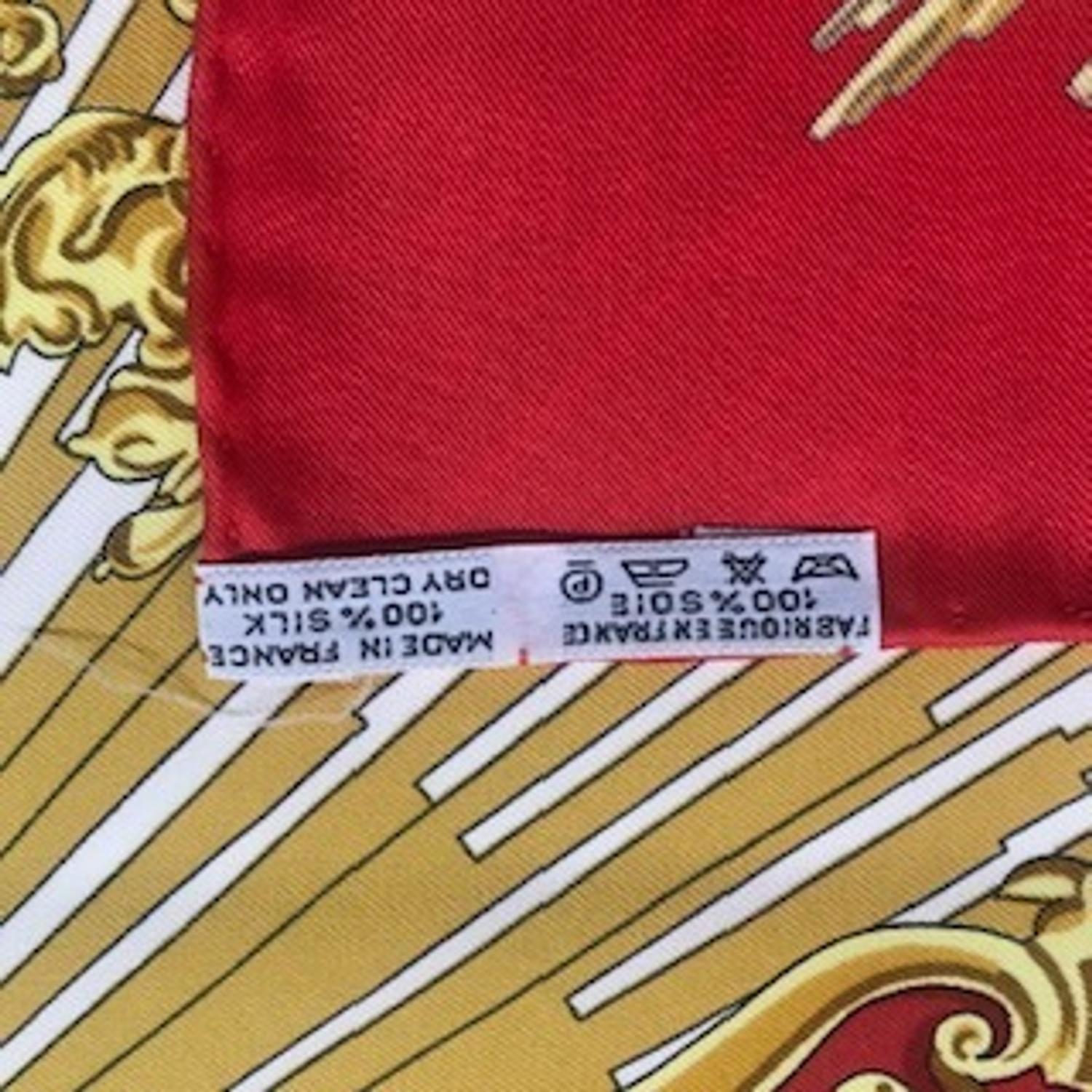 Hermès 90cm Silk Scarf