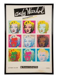 Andy Warhol Retrospektive Poster