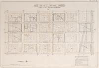 A group of 5 maps of Chicago streets, comprising: