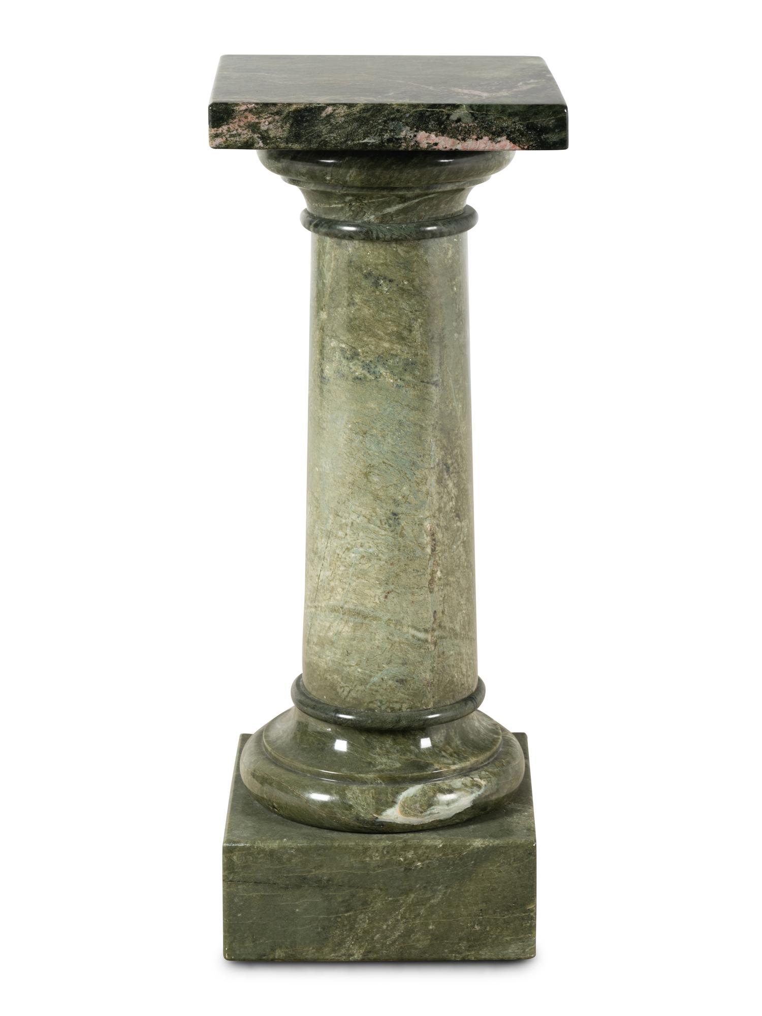 A Continental Marble Pedestal