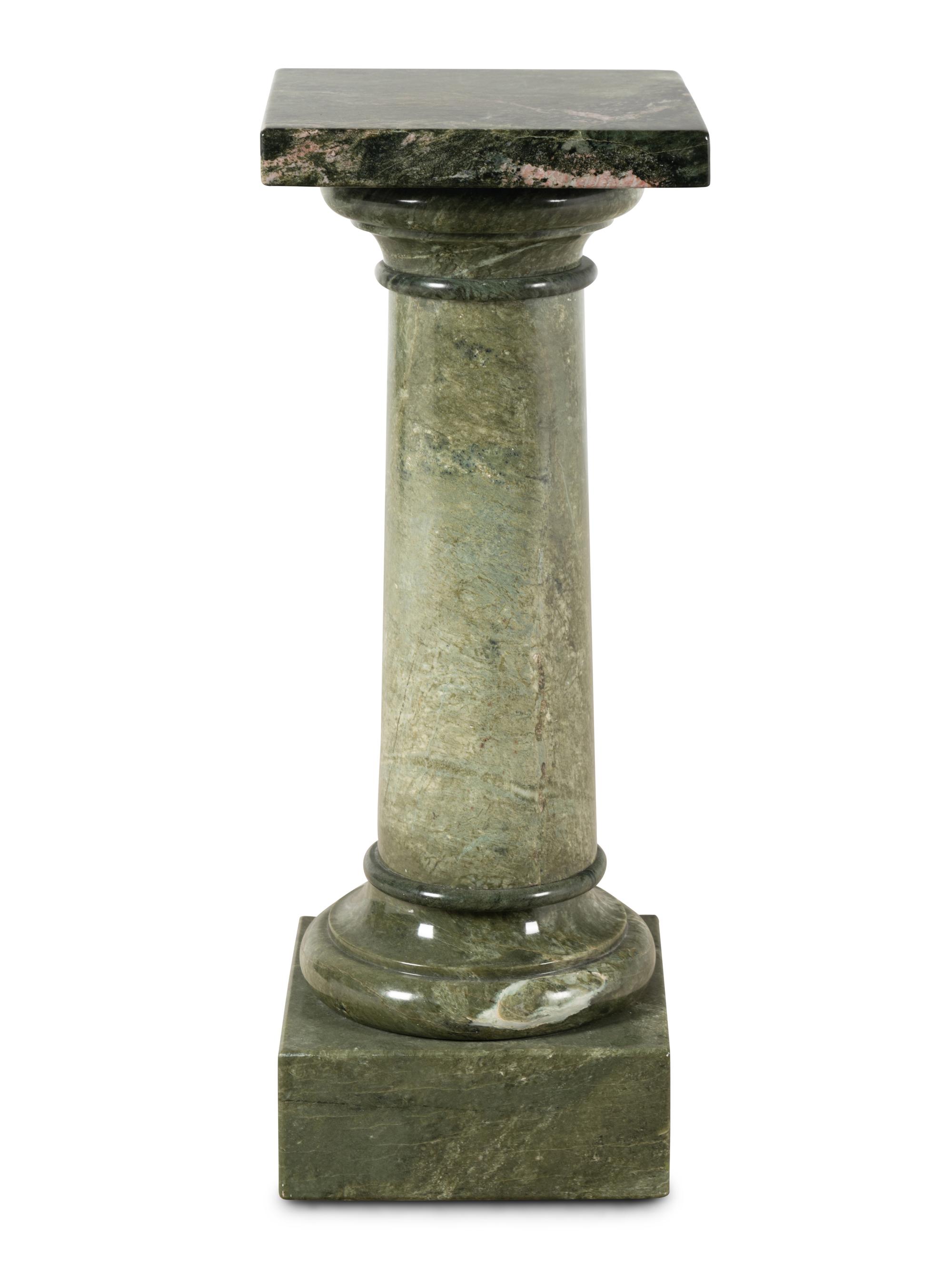 A Continental Marble Pedestal