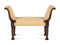 A Regency Mahogany Window Seat