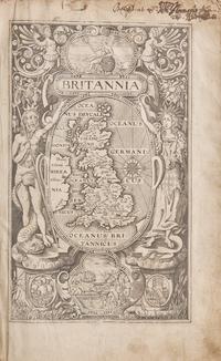[British Isles] Camden, William. Britain, or a Chorographicall Description of the Most flourishing Kingdomes, England, Scotland, and Ireland...Translated newly into English by Philemon Holland...