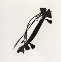 Donald Sultan, (American, b. 1951), Black Freesias, 1987 (portfolio of 6)