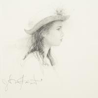 My Sun Hat, Sunday Best, Girl in Scarf, and Little One