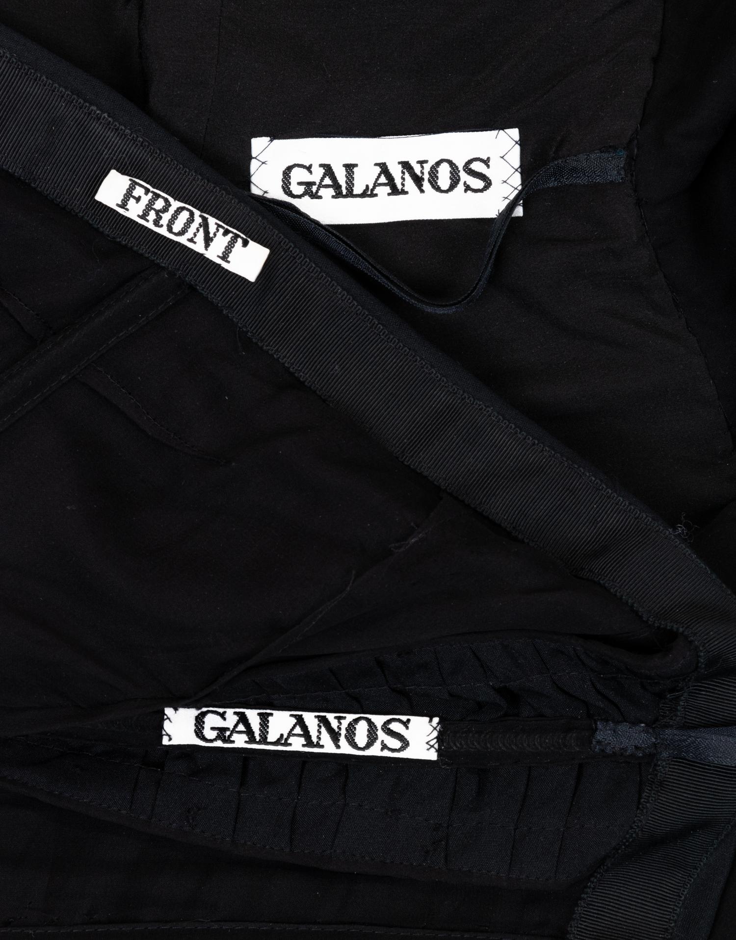 Two Galanos Evening Dresses, 1984-90