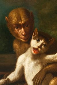 A Fable from Aesop: the Cat, the Monkey and the Chestnuts