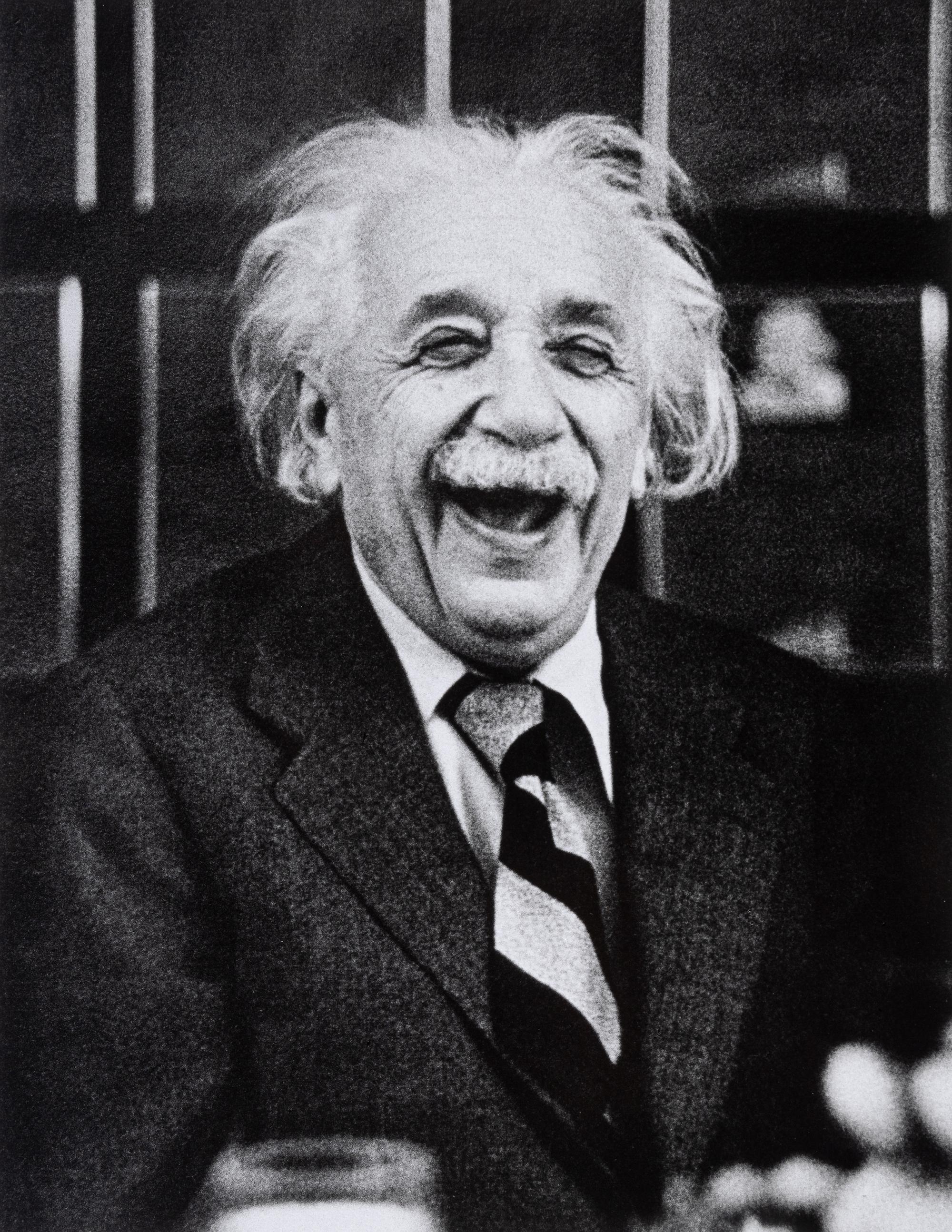 Ruth Orkin (1921-1985) Albert Einstein at a Princeton Luncheon, 1953