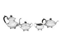 An American Silver Four-Piece Tea and Coffee Service