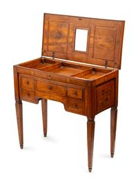 A North Italian Marquetry Dressing Table