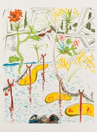 Salvador Dali, (Spanish, 1904-1989), Imaginations and Objects of the Future (suite of 10 with box and text), 1975