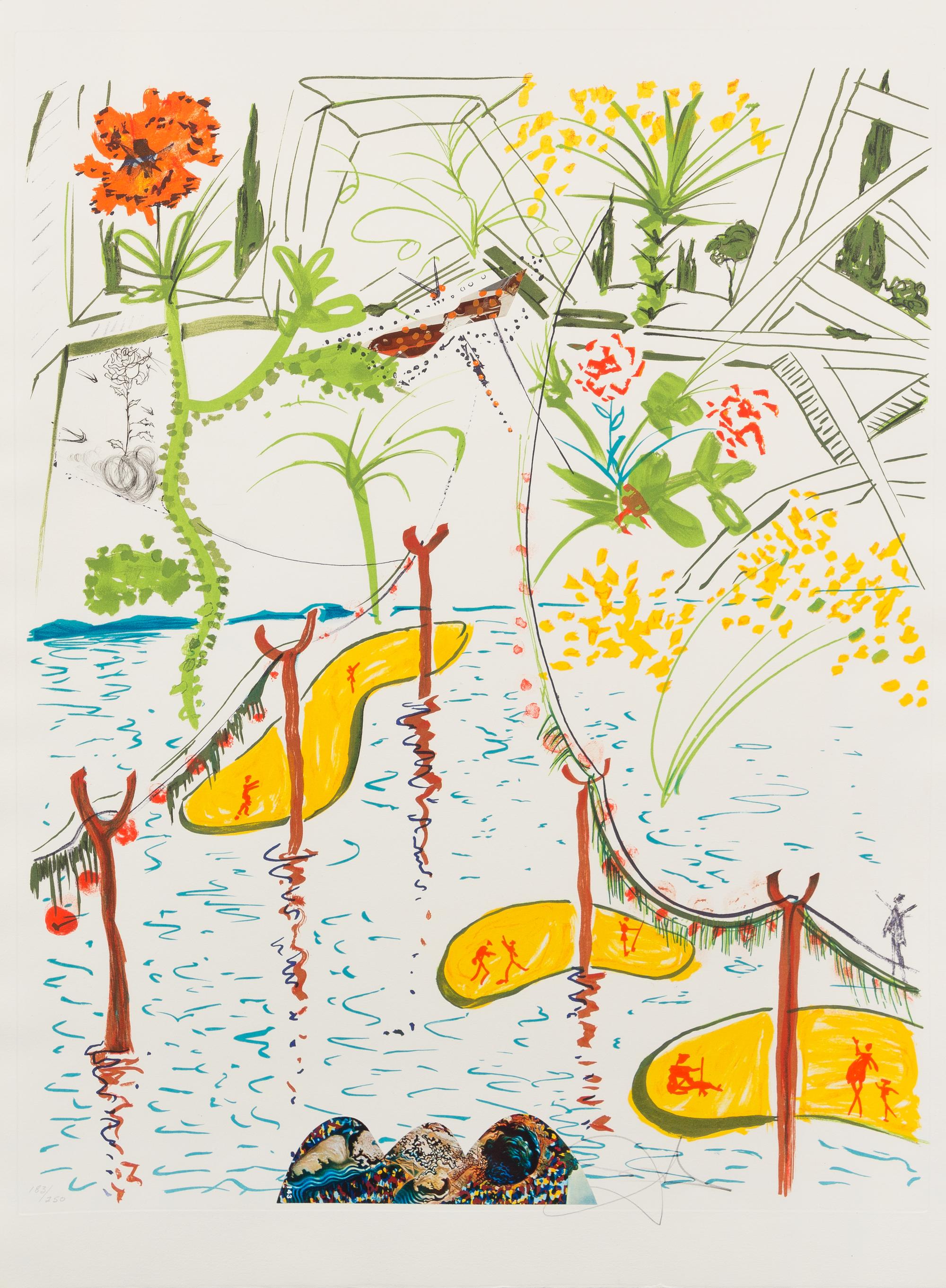 Salvador Dali, (Spanish, 1904-1989), Imaginations and Objects of the Future (suite of 10 with box and text), 1975