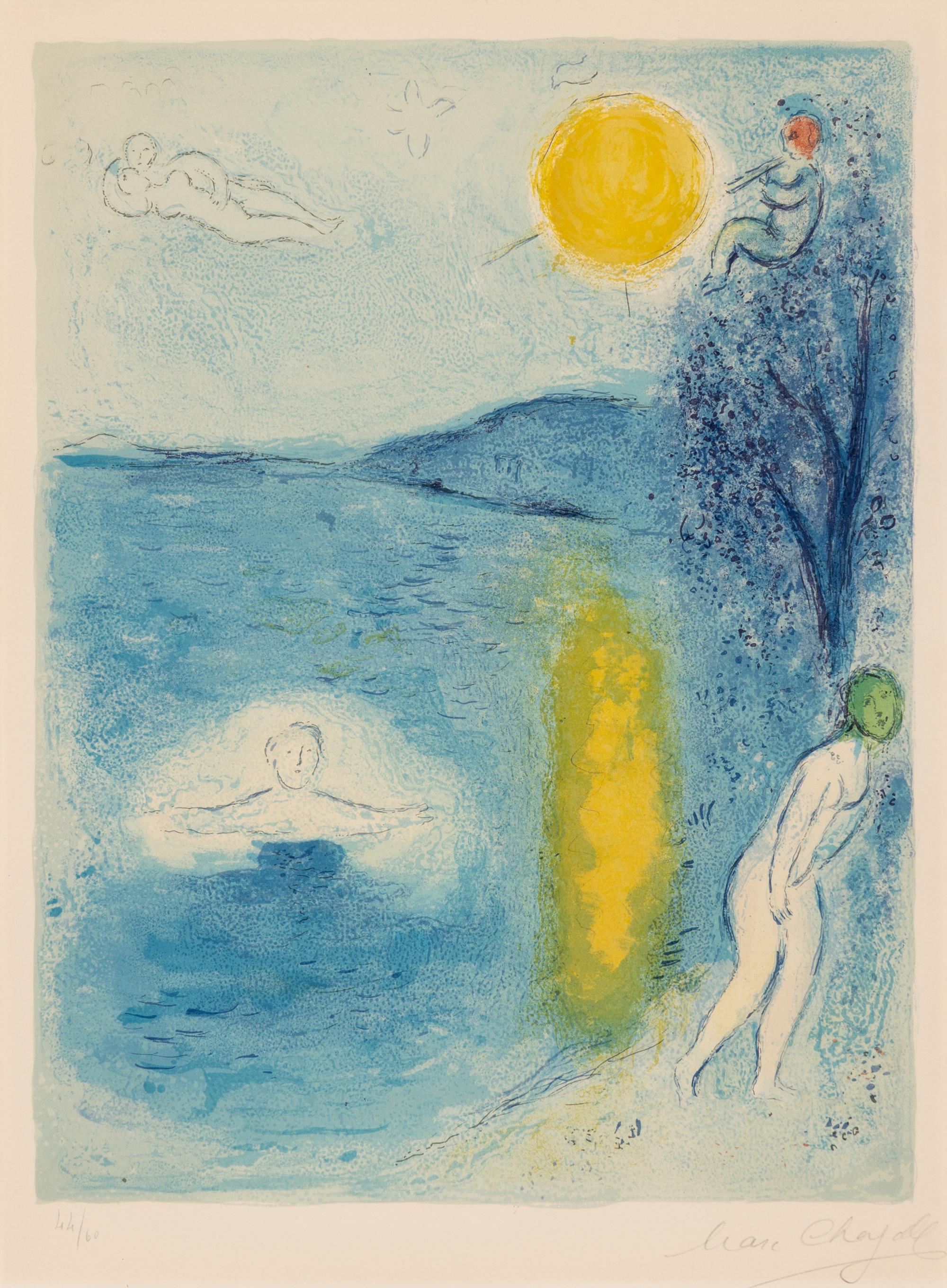 Marc Chagall (Belarusian/French, 1887-1985) — La Saison d'Été (from Daphnis et Chloé ), 1961