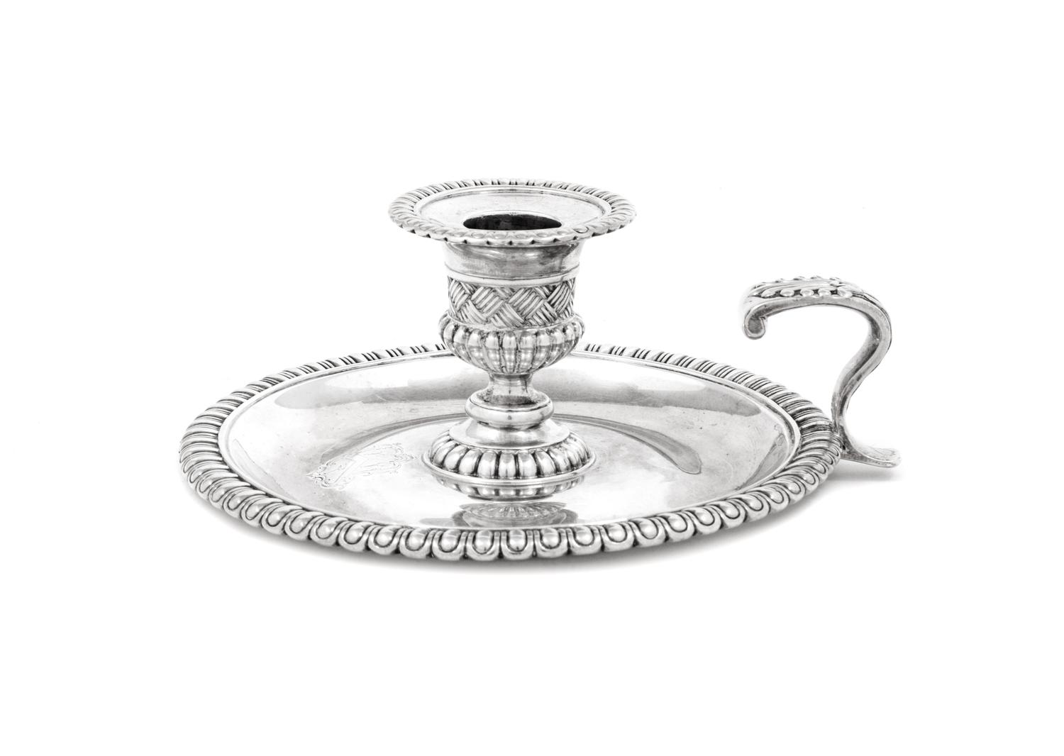 A Paul Storr George III Silver Chamberstick