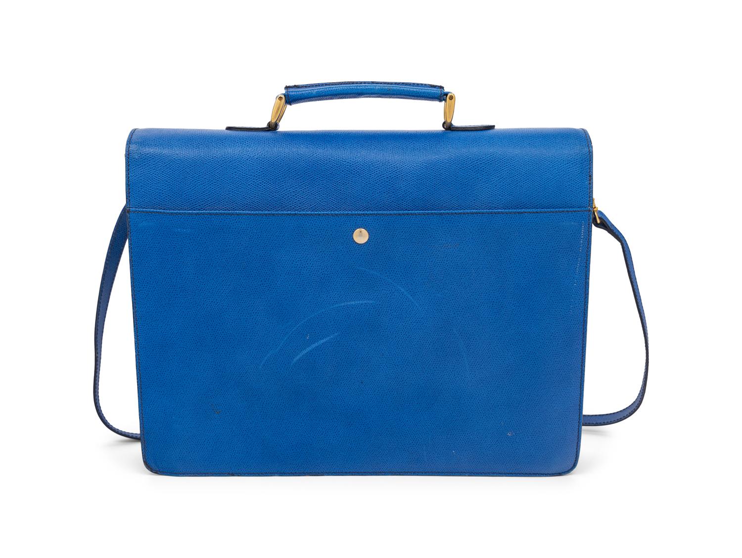 A Democratic Blue Bascora Briefcase