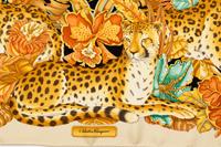 Ferragamo ScarfSalvatore Ferragamo Silk Scarf, 1990-2000s