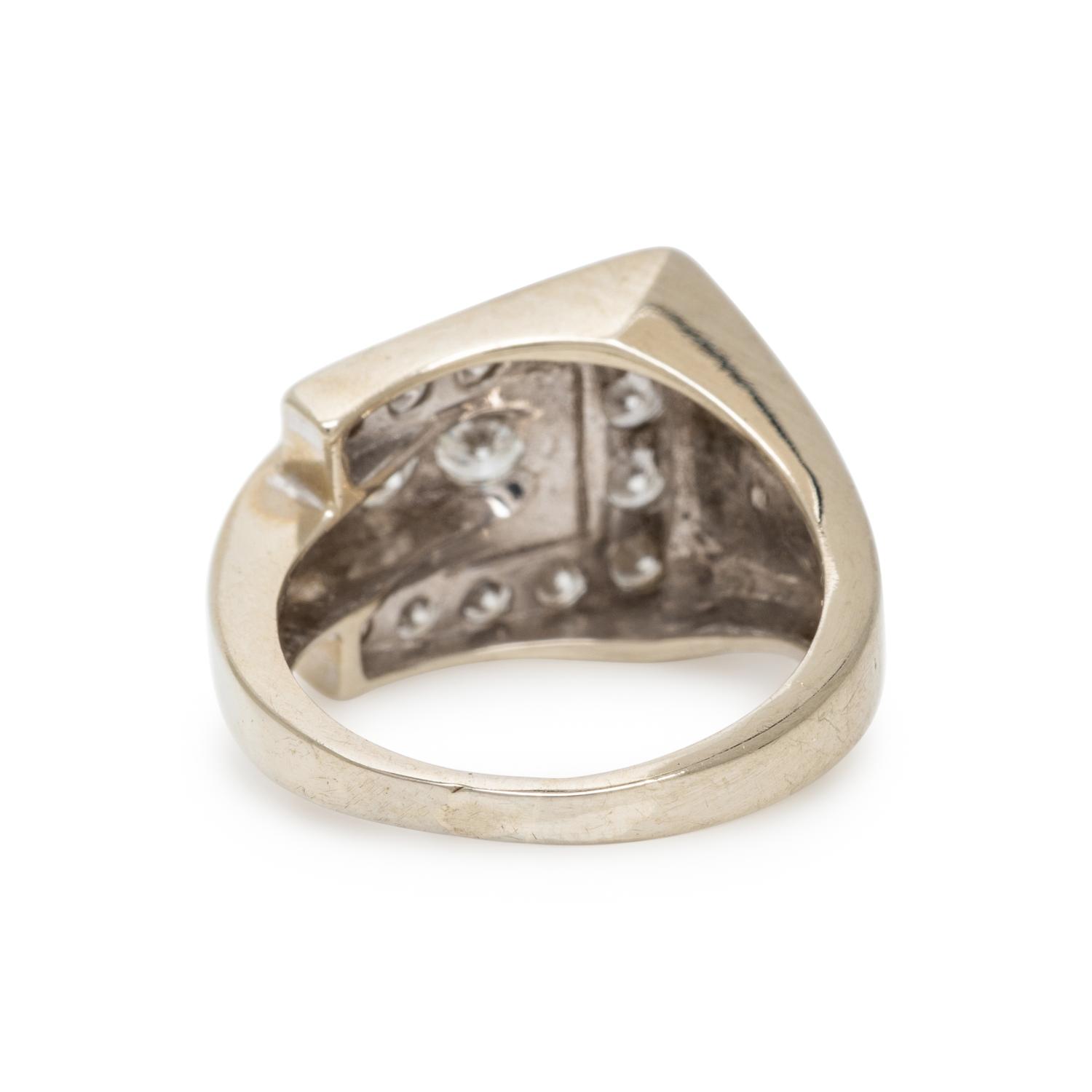 DIAMOND BUCKLE RING