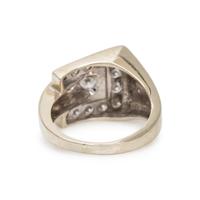 DIAMOND BUCKLE RING